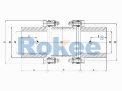 RLAD Diaphragm Couplings,RLAD Standard Double Diaphragm Coupling