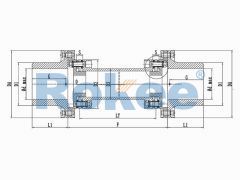 RLAT Diaphragm Couplings,RLAT Super Long Wheelbase Diaphragm Coupling