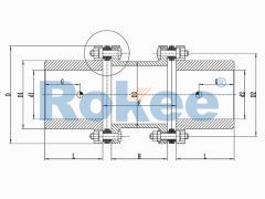 RLMD Diaphragm Couplings,RLMD Small Double Diaphragm Coupling