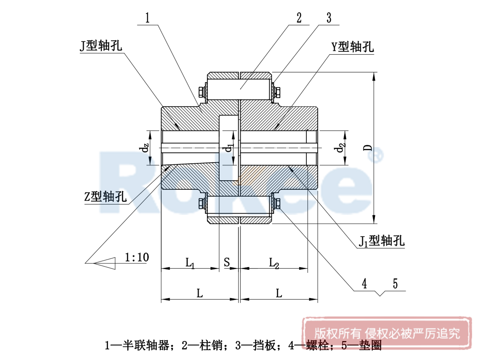 LX聯(lián)軸器-HL聯(lián)軸器-彈性柱銷聯(lián)軸器